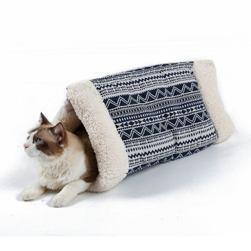 Cat Rustling Sack fonctionnel hiver chaud Cat Cave Pet Mat